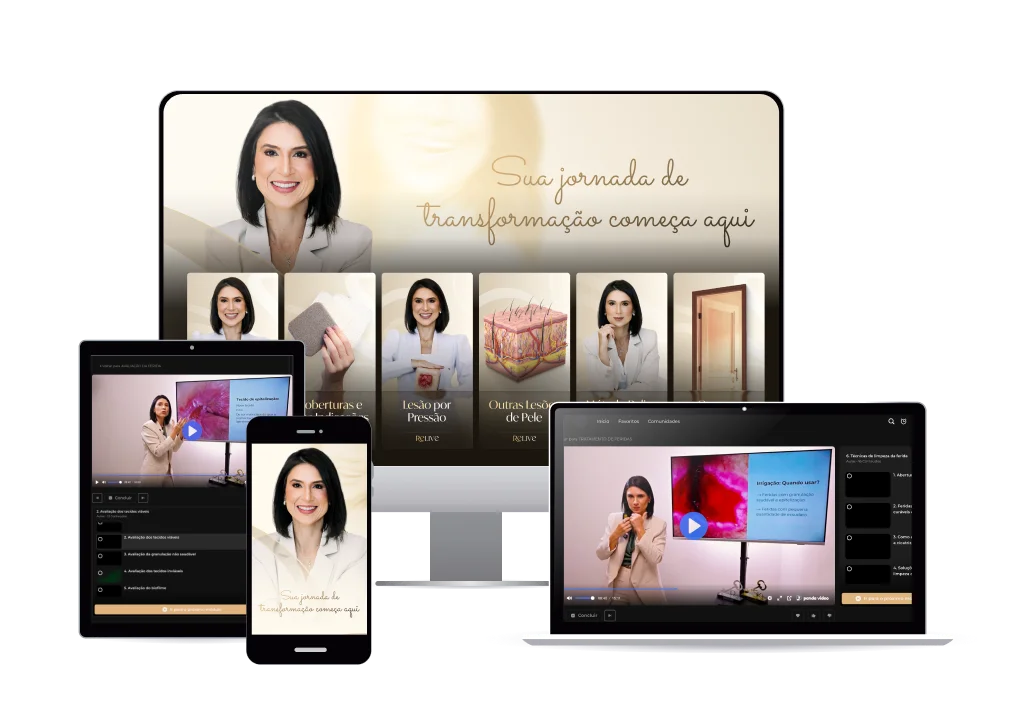 Plataforma Relive em desktop, notebook, tablet e celular